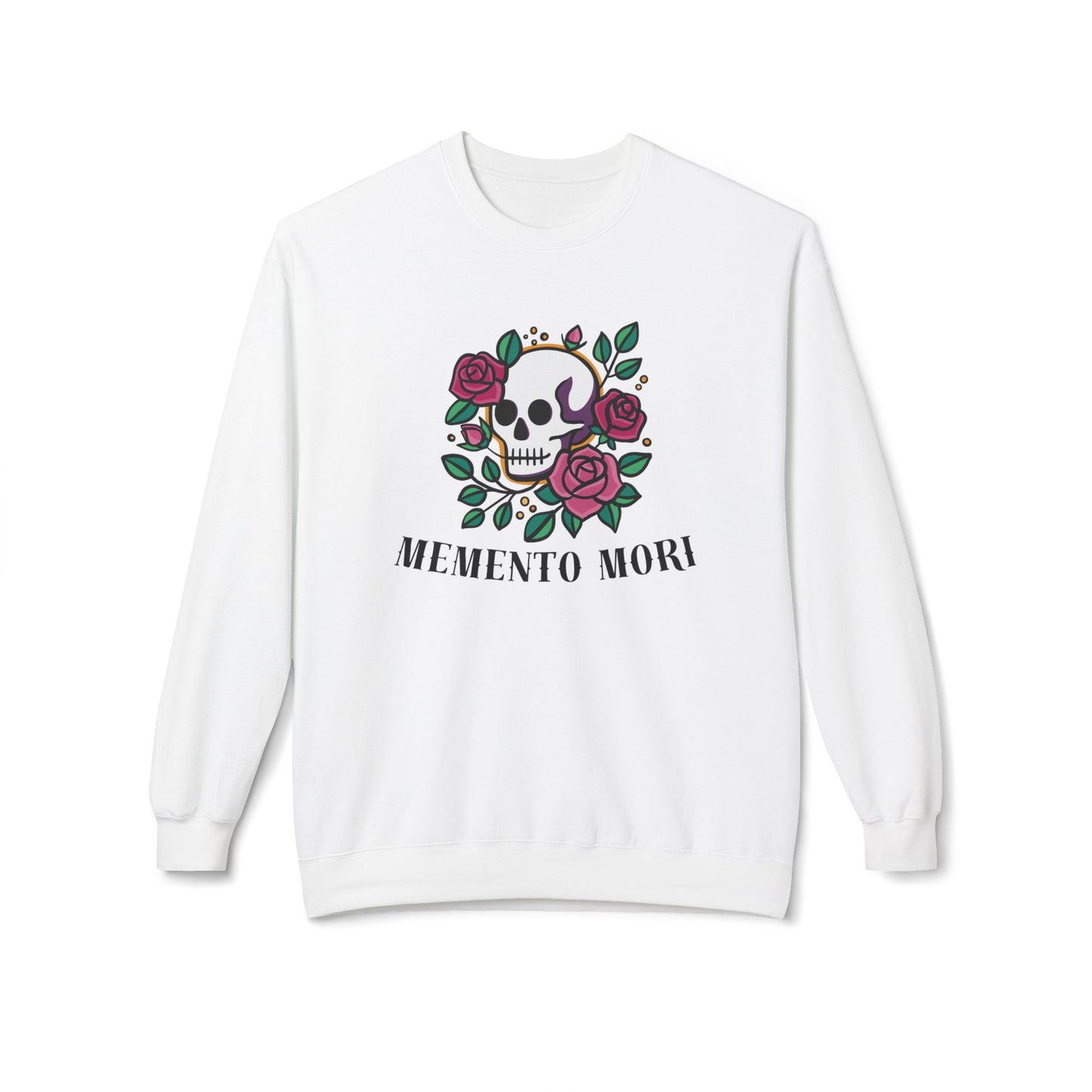 Memento Mori Fleece Crewneck Sweatshirt