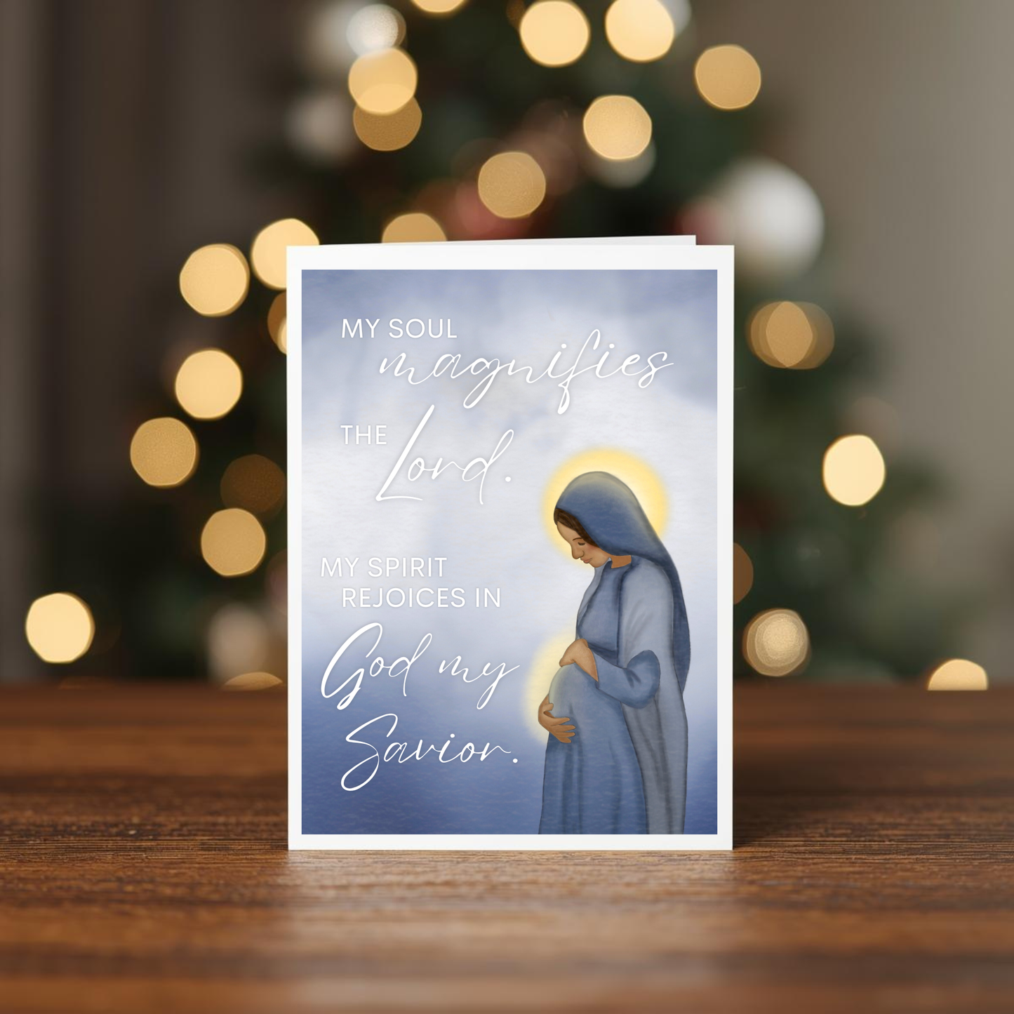 Pregnant Mary Magnificat Cards