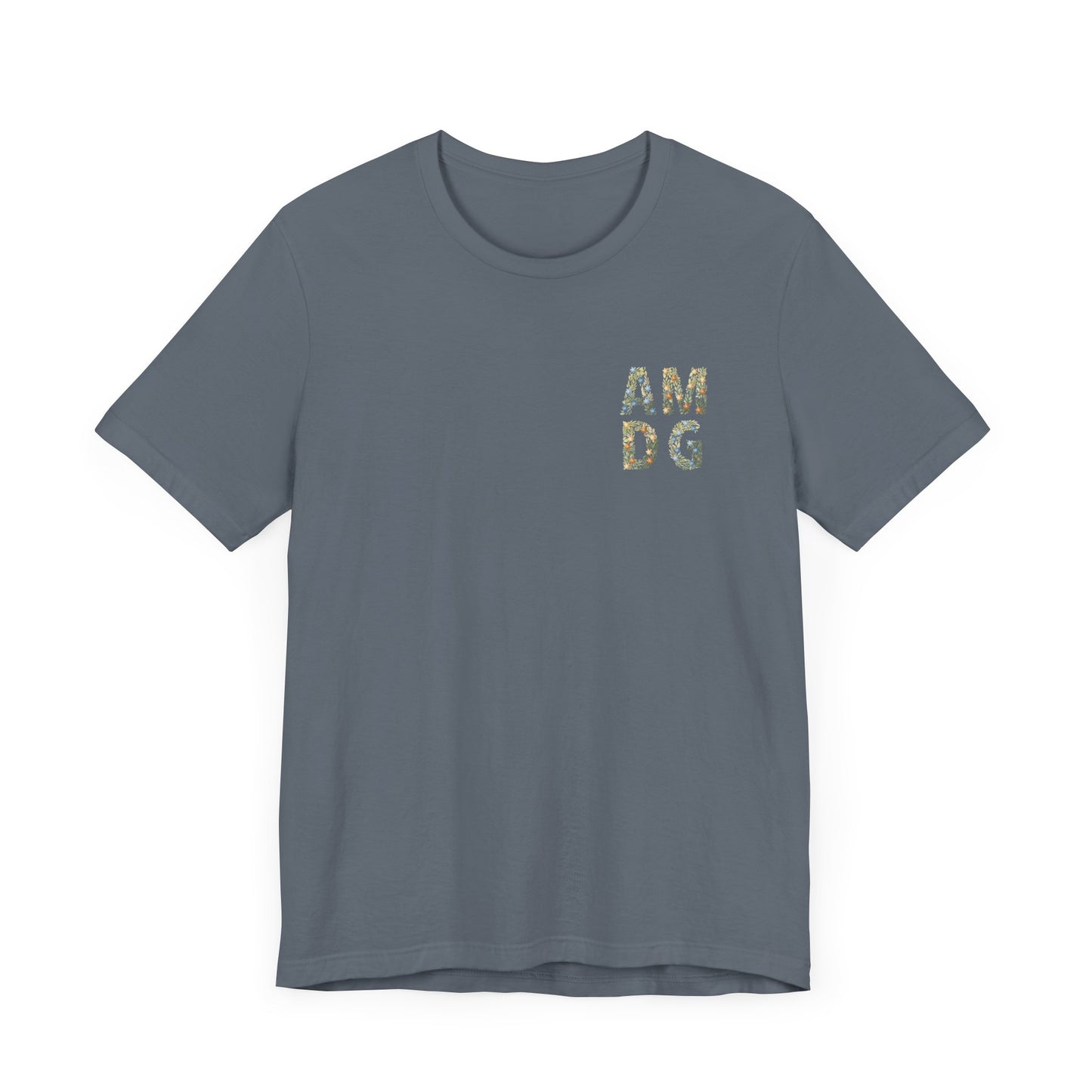 AMDG Floral T-Shirt