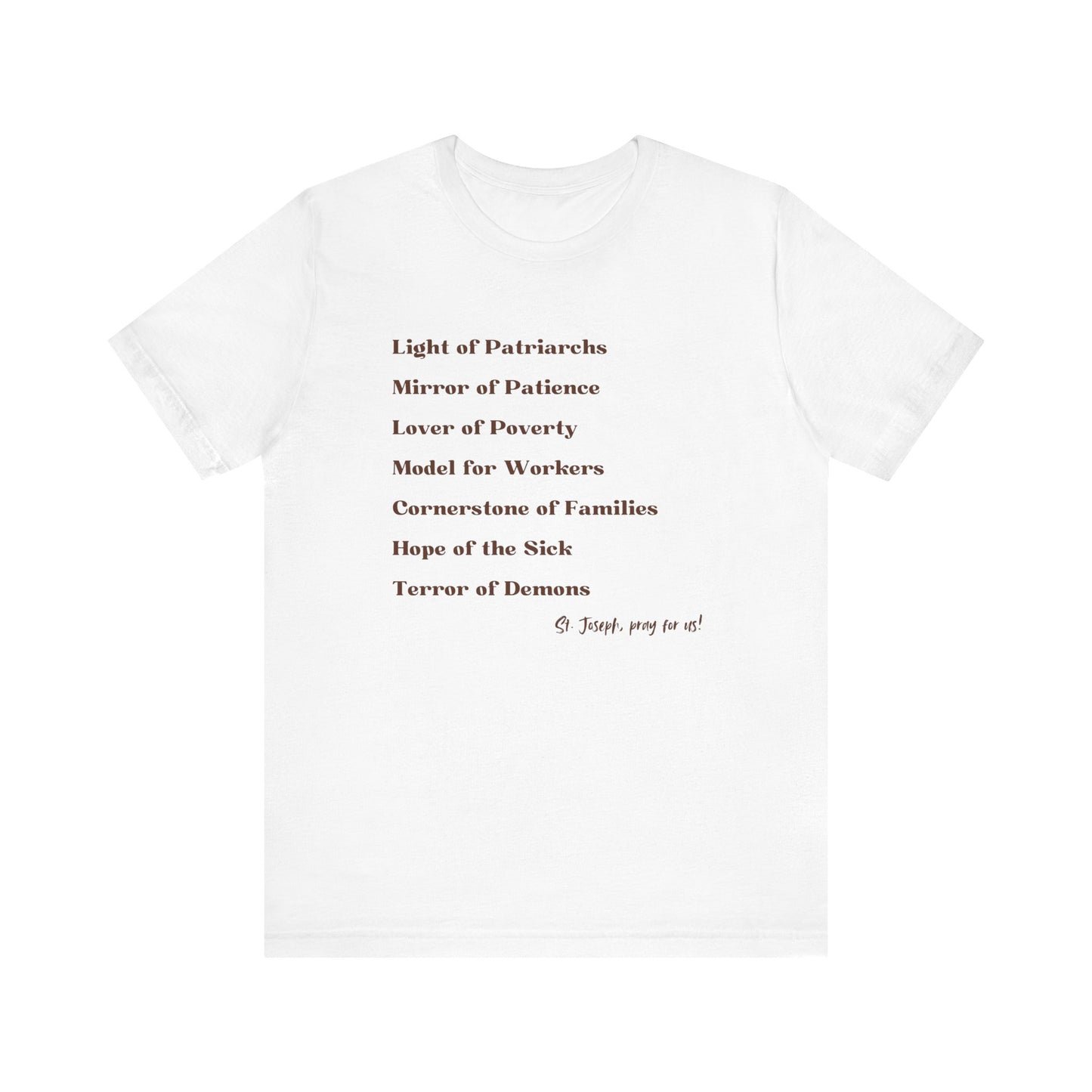 Litany of St. Joseph T-Shirt