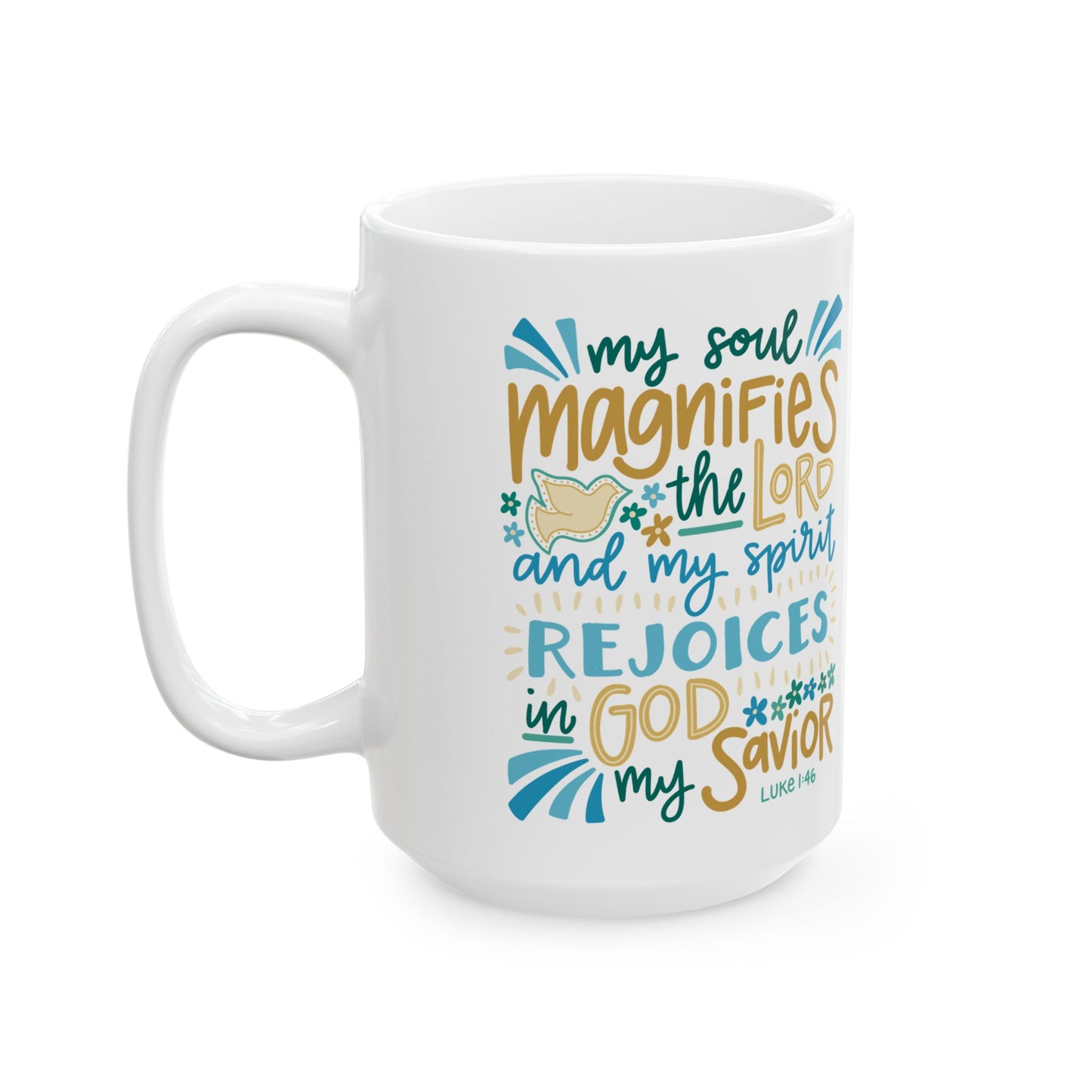 Magnificat Ceramic Mug (15oz)