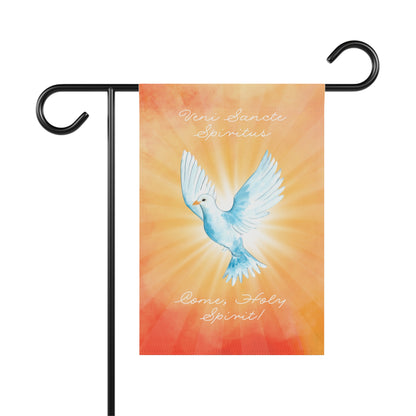 Come Holy Spirit Garden Flag