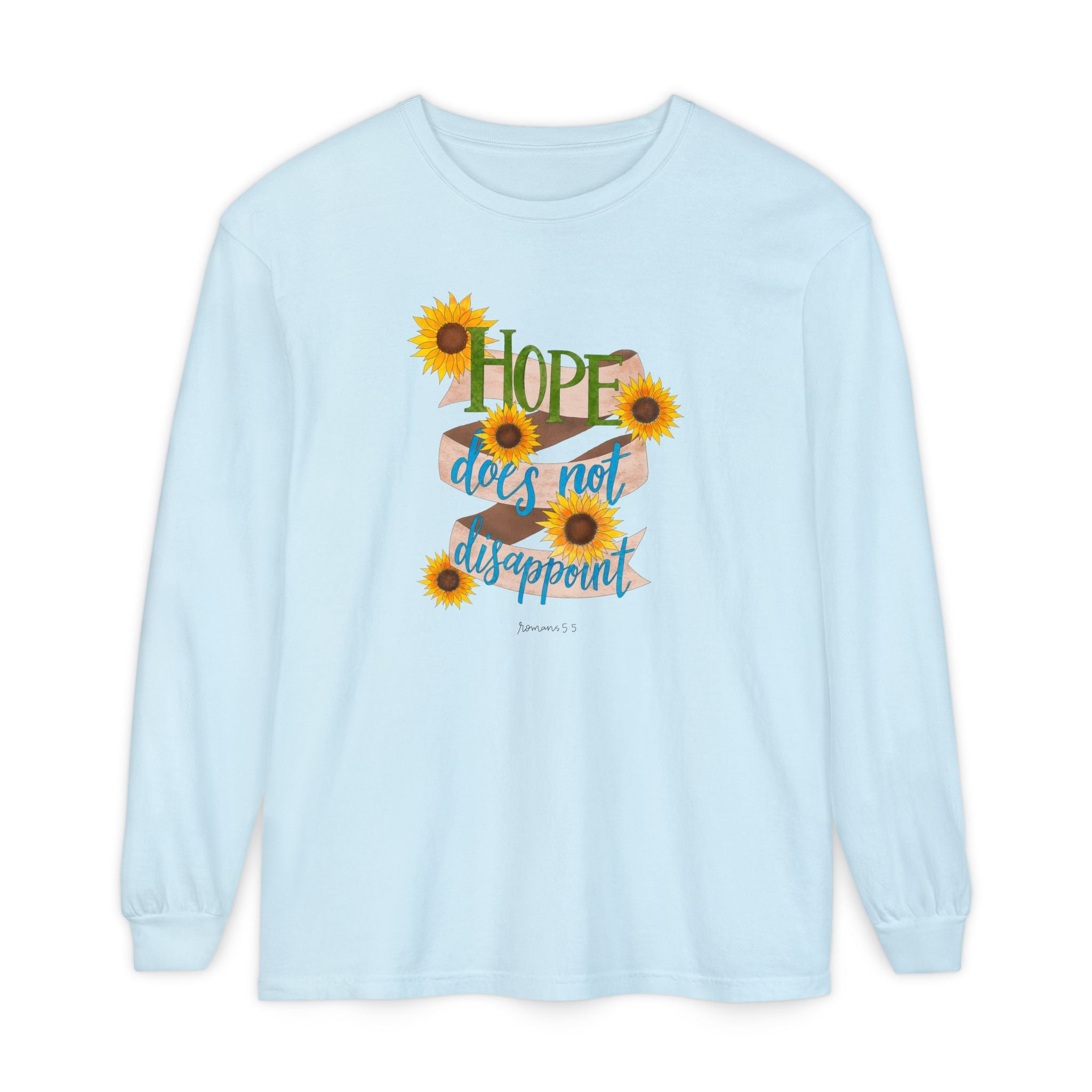 Hope Does Not Disappoint Long Sleeved Tee – Twelfth and Blossom