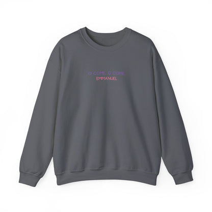 “Come, O Come Emmanuel” Advent Sweatshirt