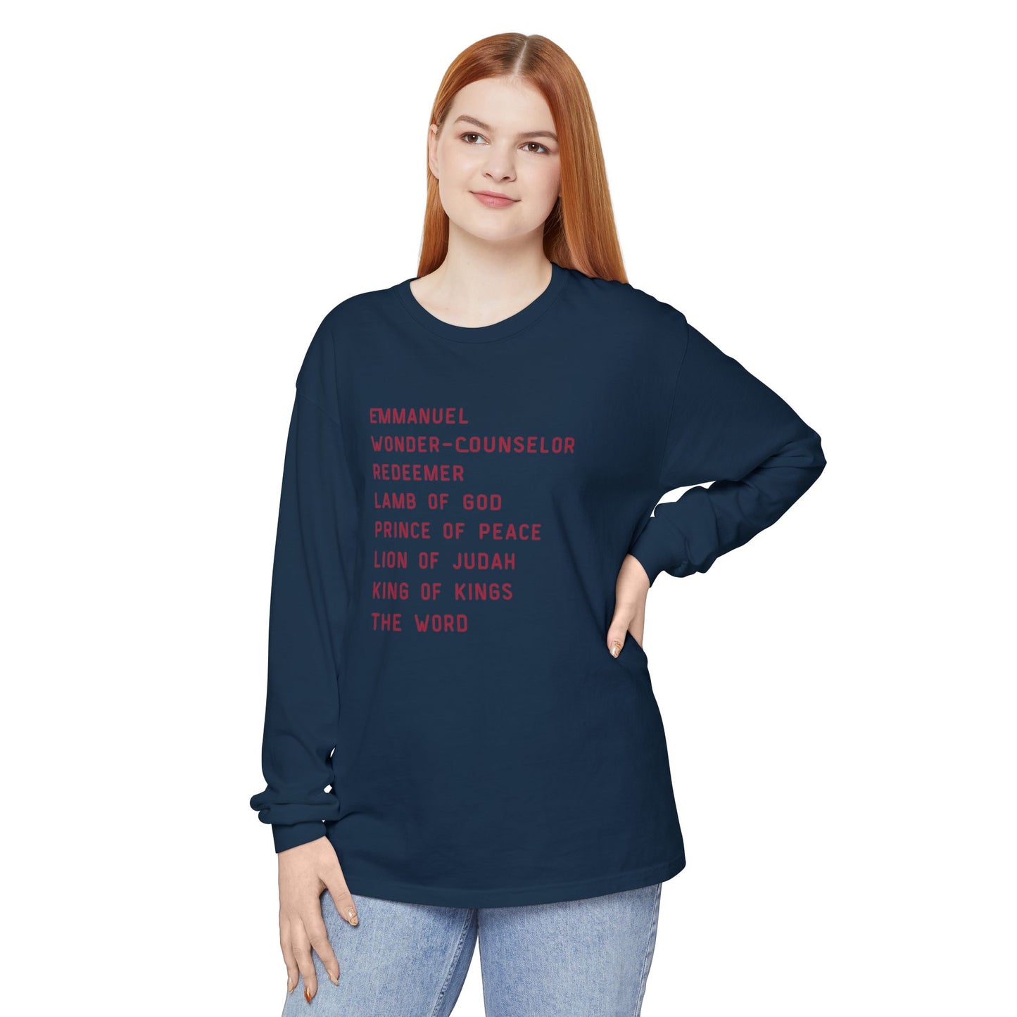 The Most Holy Name of Jesus Long Sleeved Tee