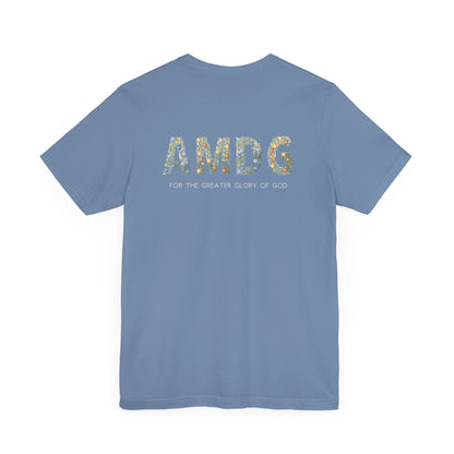 AMDG Floral T-Shirt