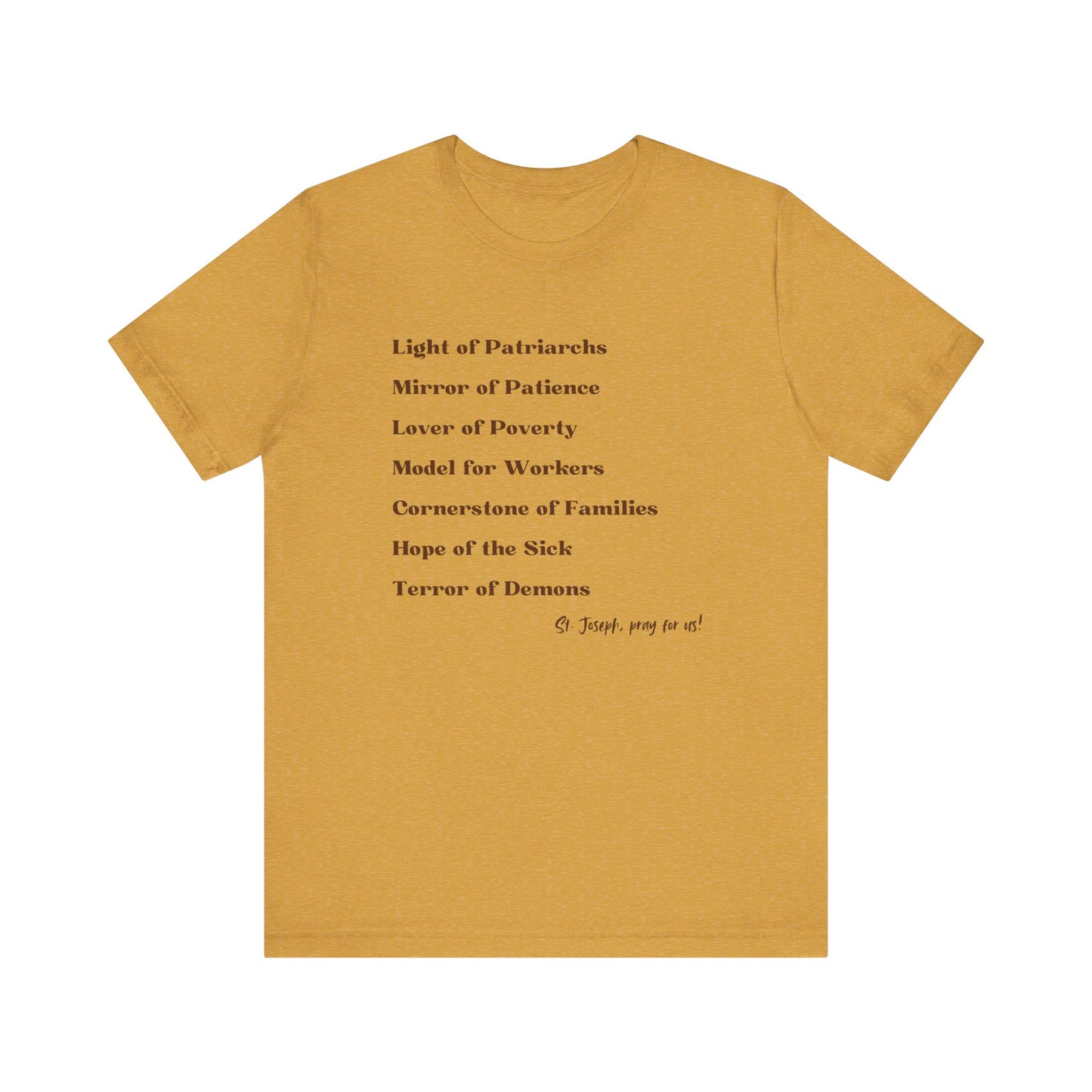 Litany of St. Joseph T-Shirt