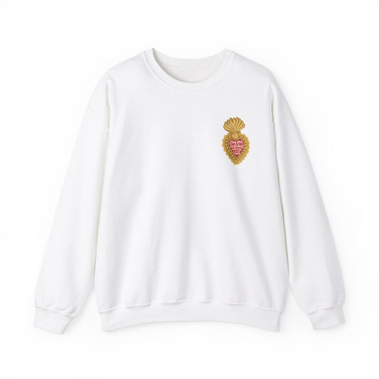 May Your Heart Dwell Always In My Heart Unisex Heavy Blend™ Crewneck Sweatshirt