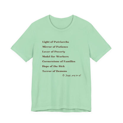 Litany of St. Joseph T-Shirt