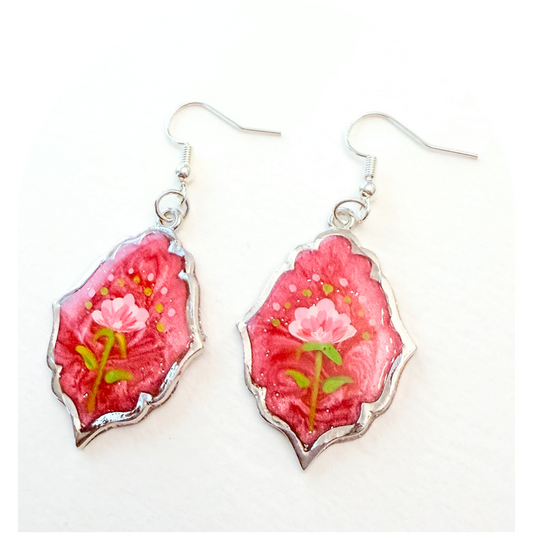 Earrings - St. Agnes of Prague
