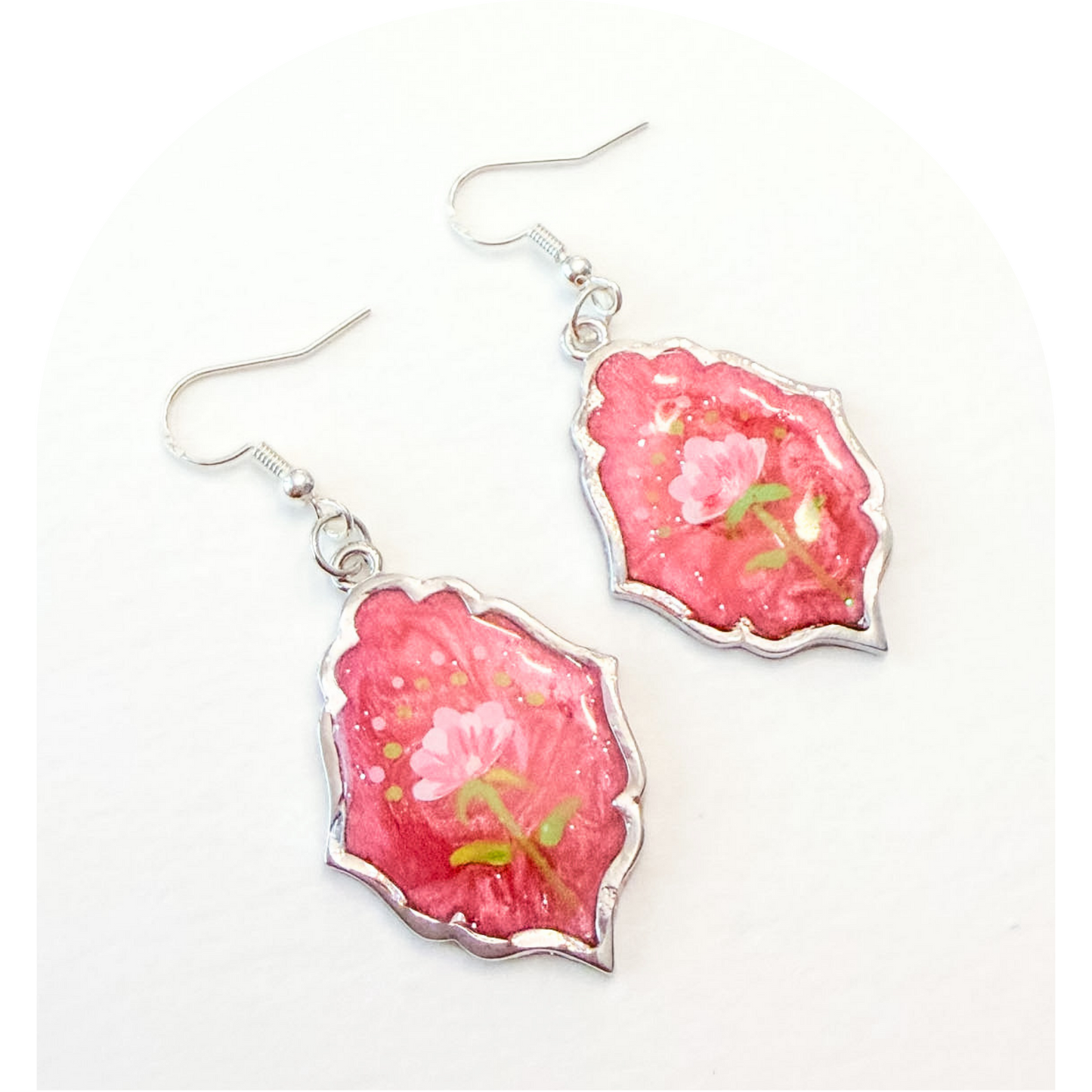 Earrings - St. Agnes of Prague