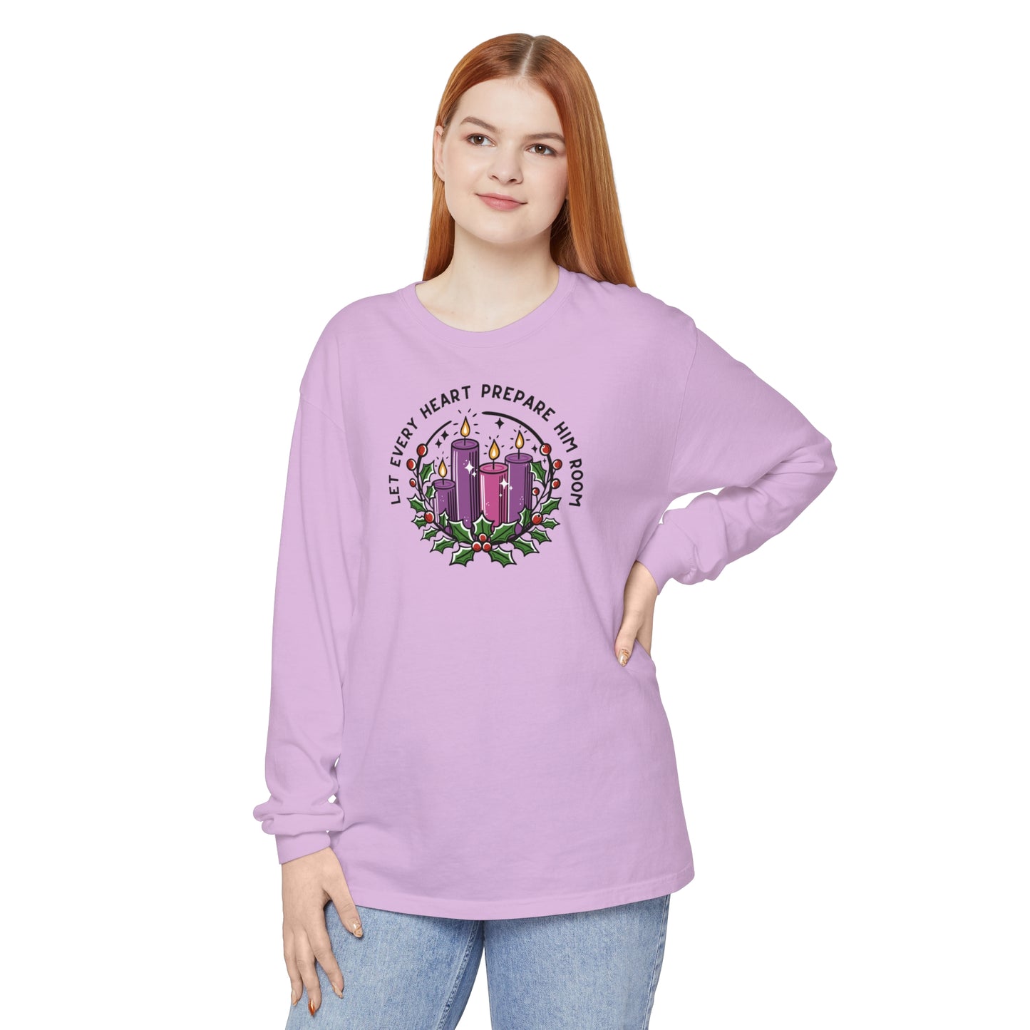 Let Every Heart Prepare Him Room Long Sleeved Tee