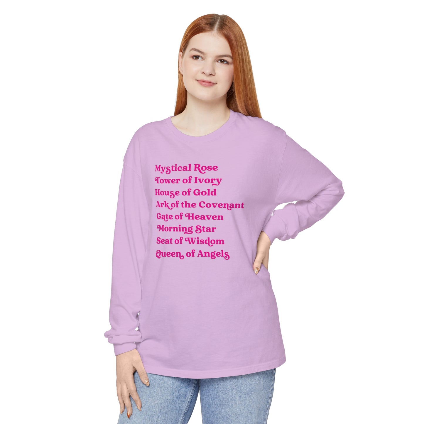 Holy Name of Mary Long Sleeved Tee