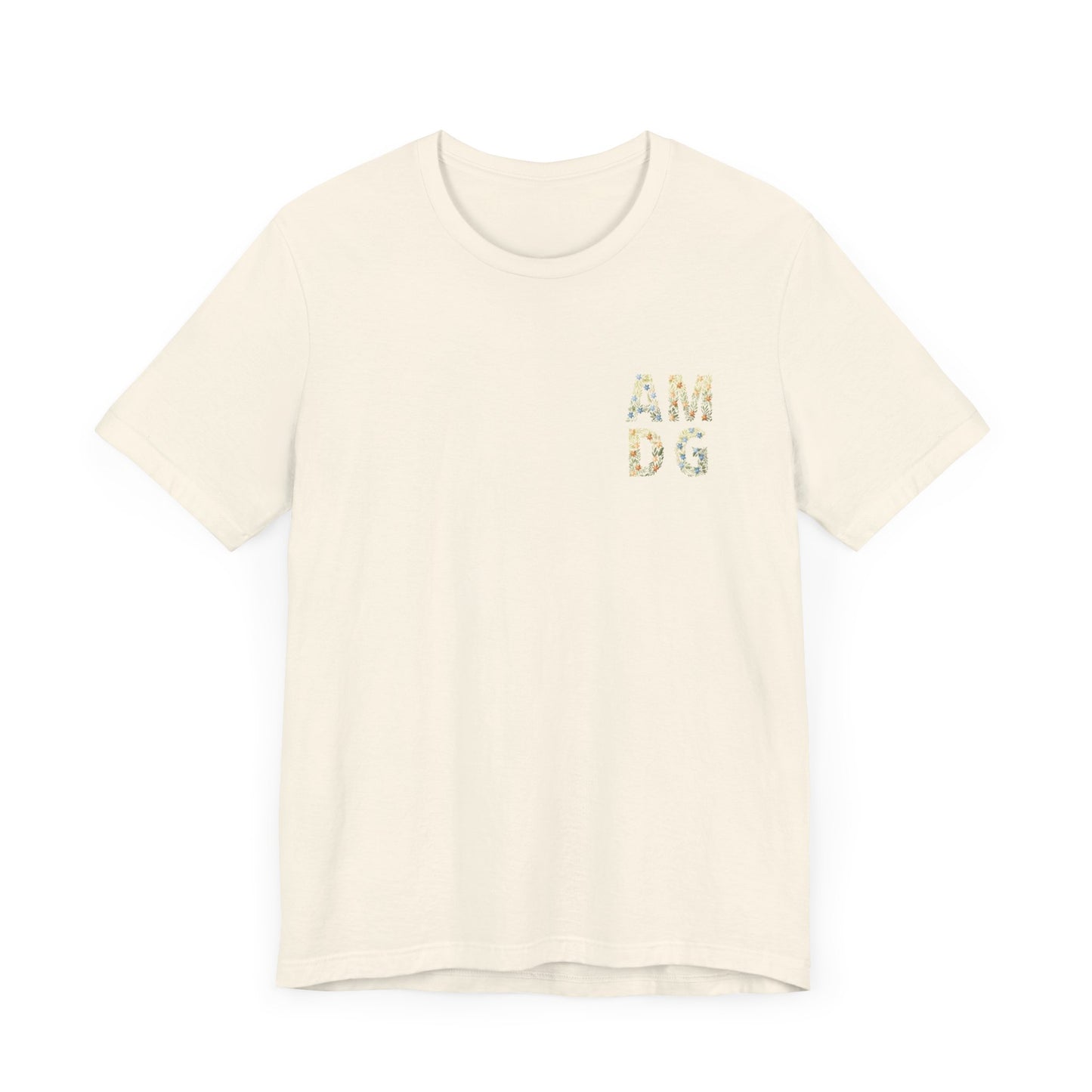 AMDG Floral T-Shirt