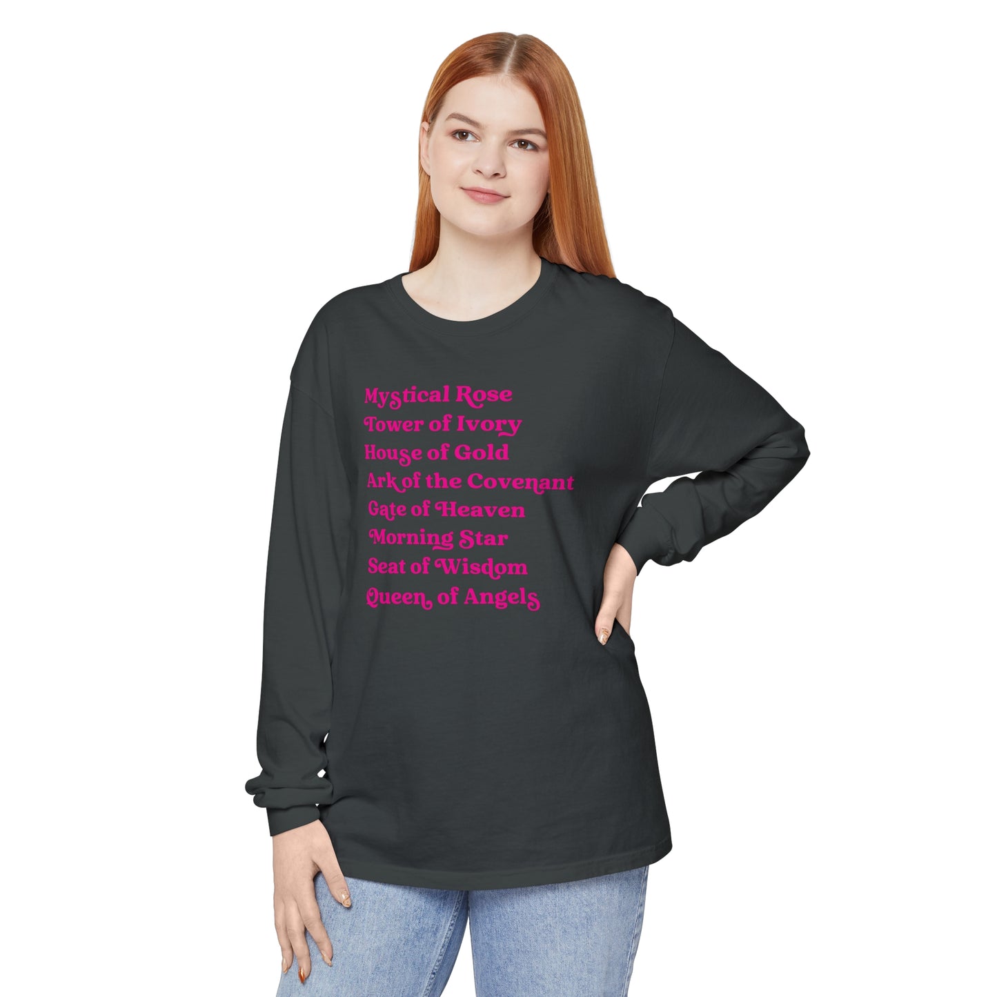 Holy Name of Mary Long Sleeved Tee