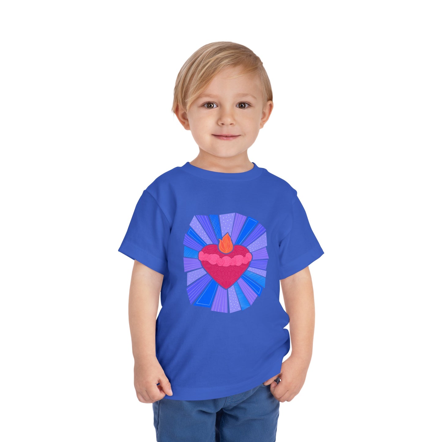 Immaculate Heart of Mary Starburst Toddler Short Sleeve Tee