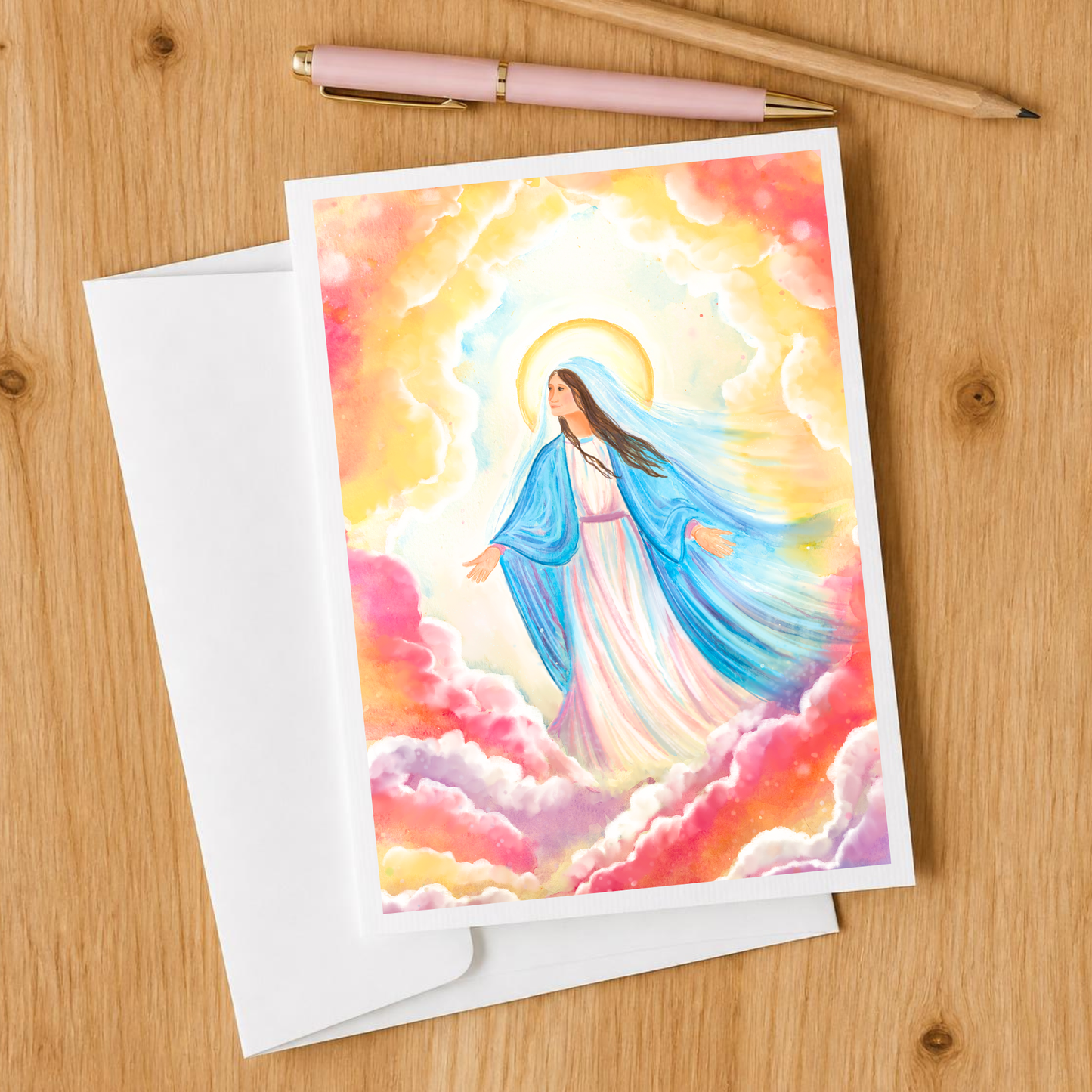 Assumption Blank Notecards Set of 10