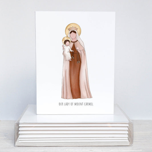 Our Lady of Mount Carmel - Blank Notecard Set