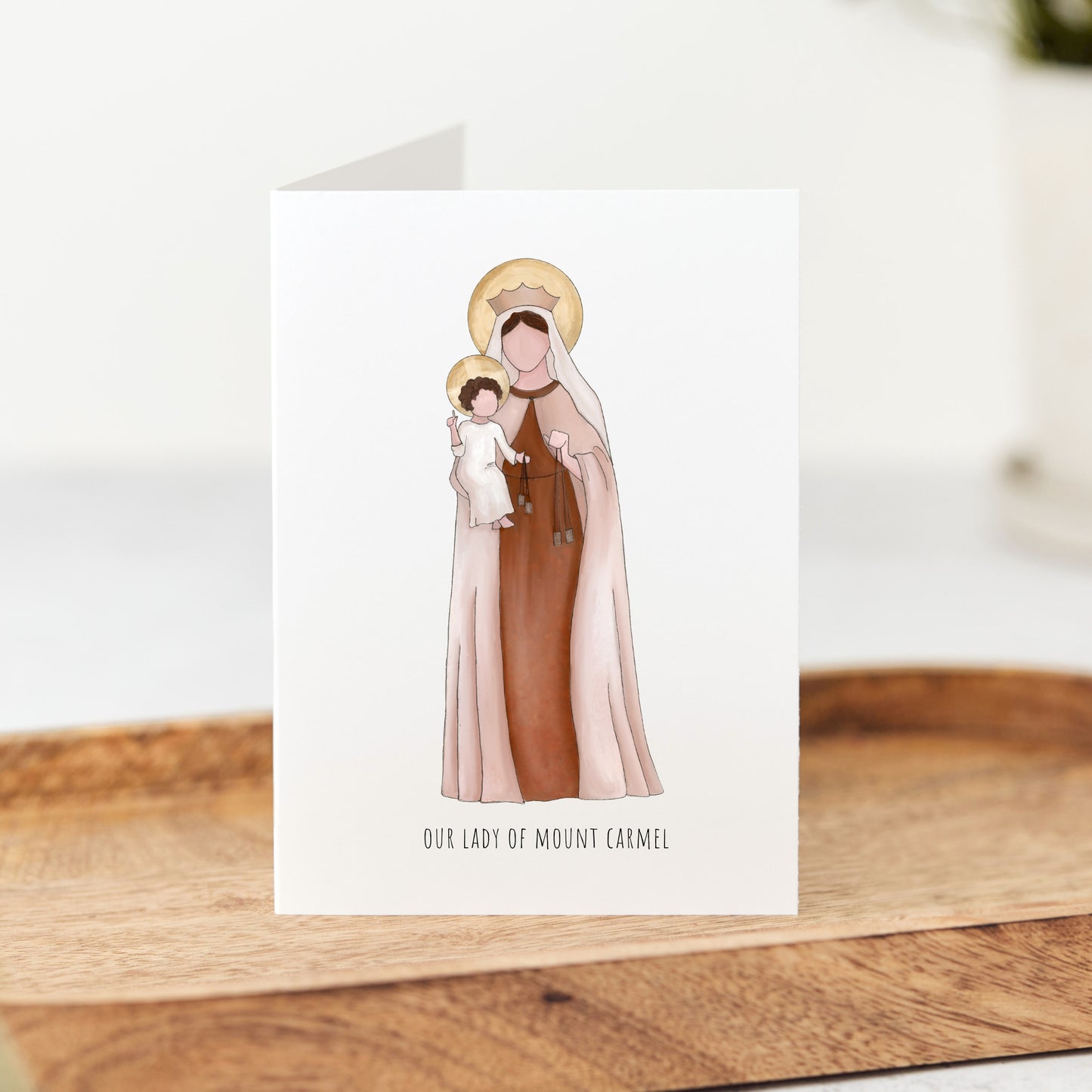 Our Lady of Mount Carmel - Blank Notecard Set