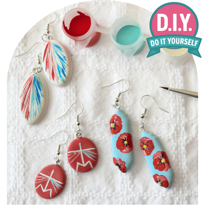Catholic Crafts Divine Mercy Earring Kit