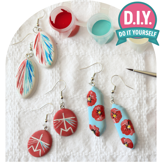 Catholic Crafts Divine Mercy Earring Kit