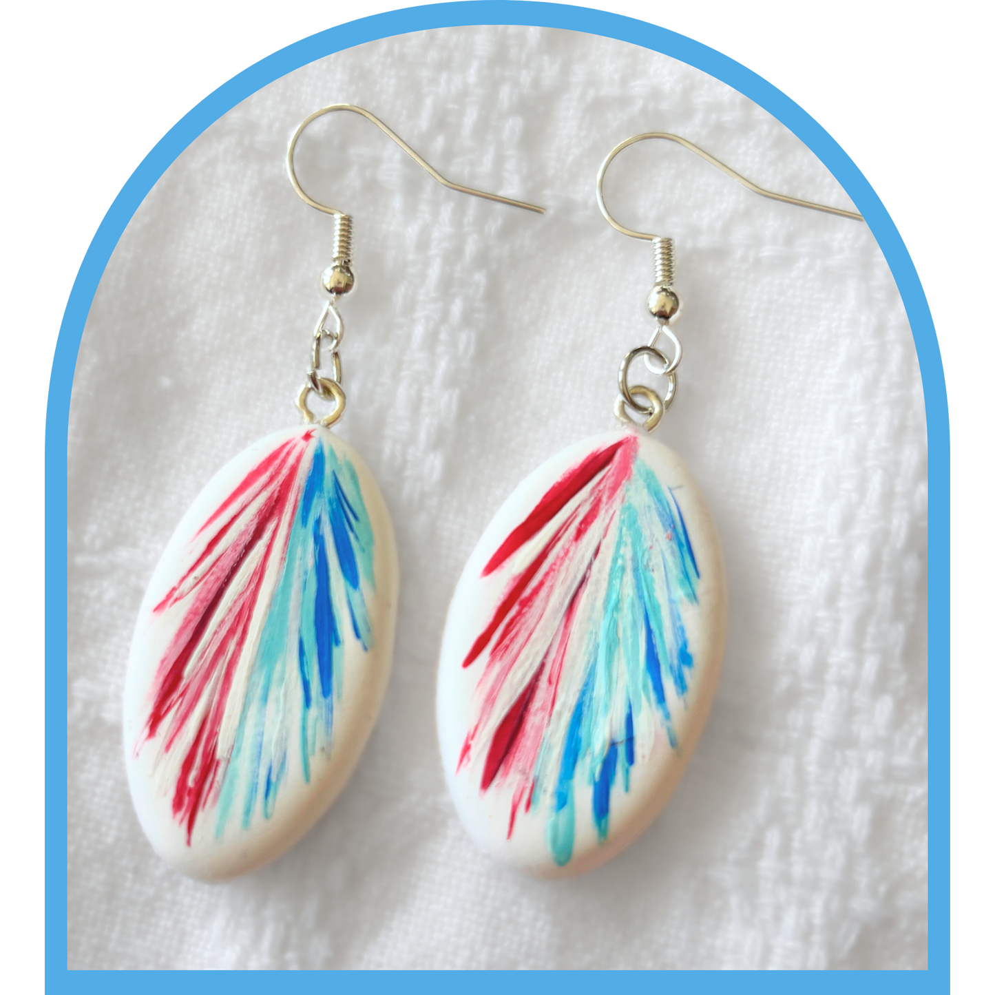 Catholic Crafts Divine Mercy Earring Kit
