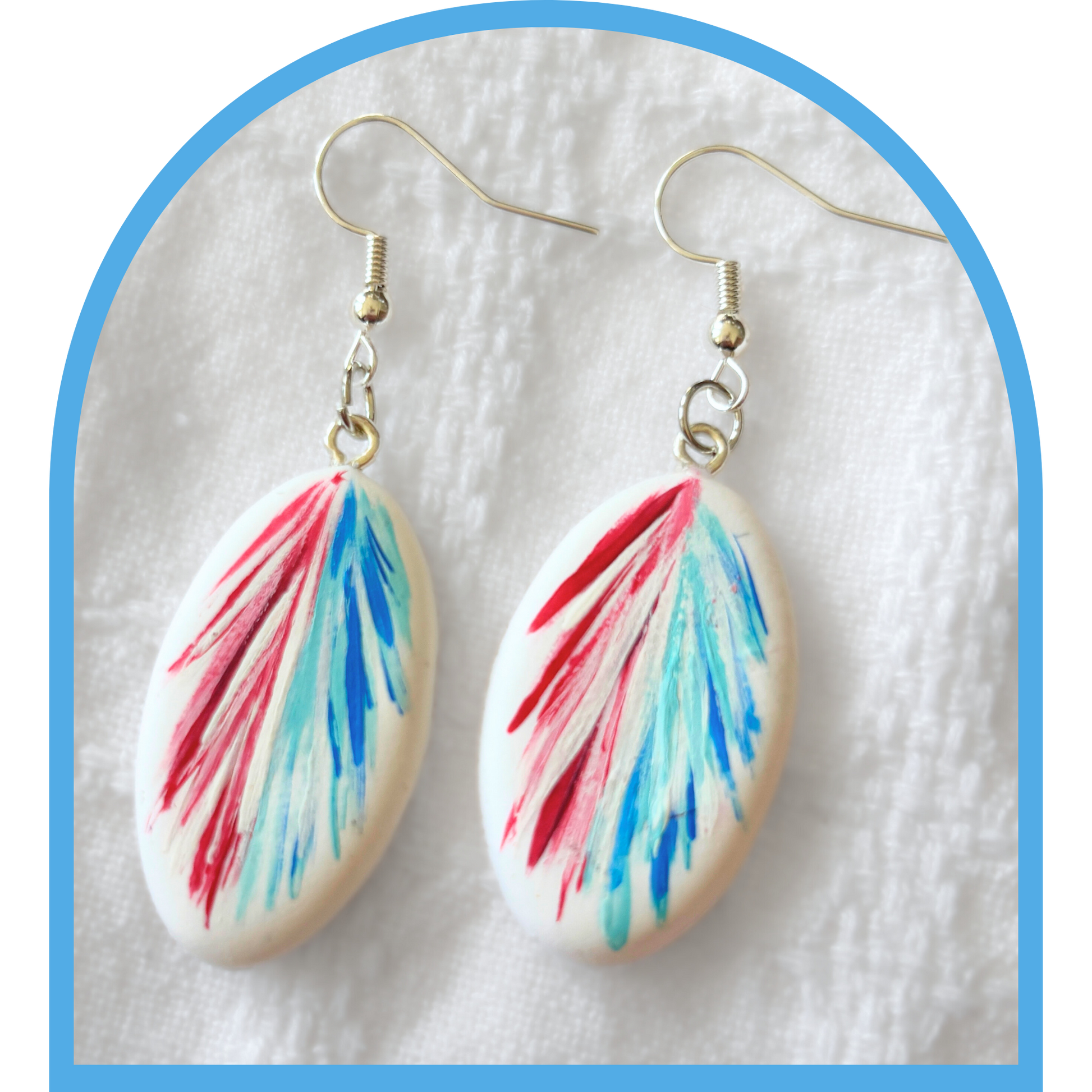 Catholic Crafts Divine Mercy Earring Kit