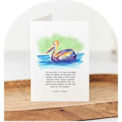 Fulton J. Sheen Pelican Blank Notecards Set of 10
