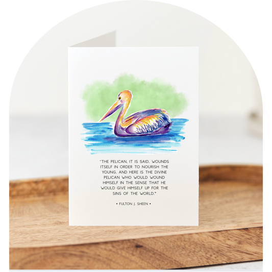 Fulton J. Sheen Pelican Blank Notecards Set of 10
