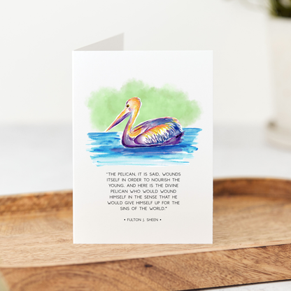 Fulton J. Sheen Pelican Blank Notecards Set of 10