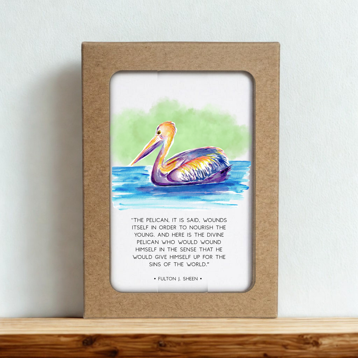 Fulton J. Sheen Pelican Blank Notecards Set of 10