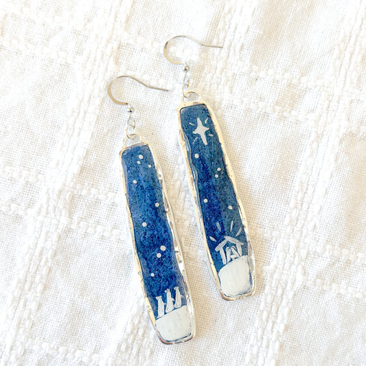 Silent Night Earrings