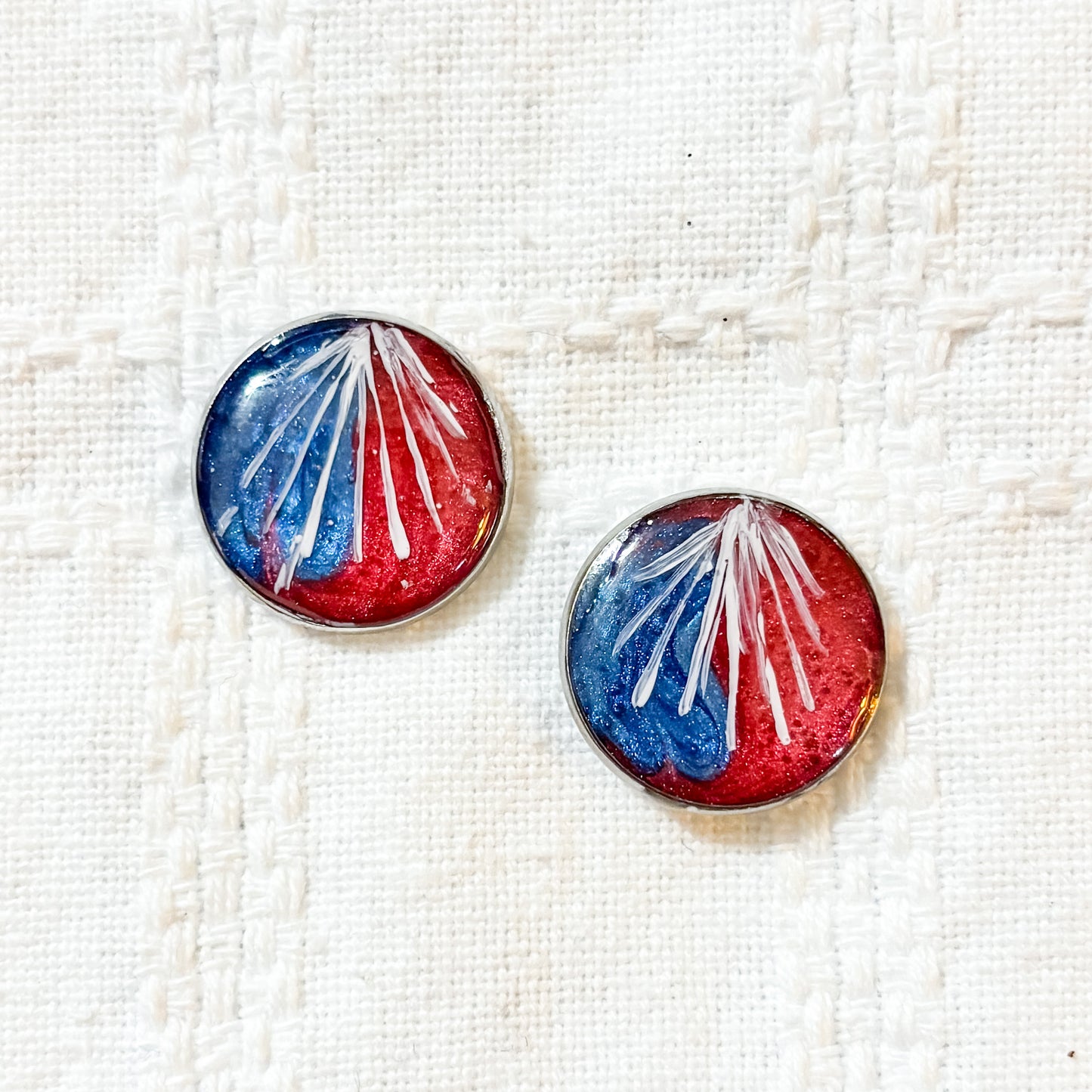 Earrings - Divine Mercy Studs