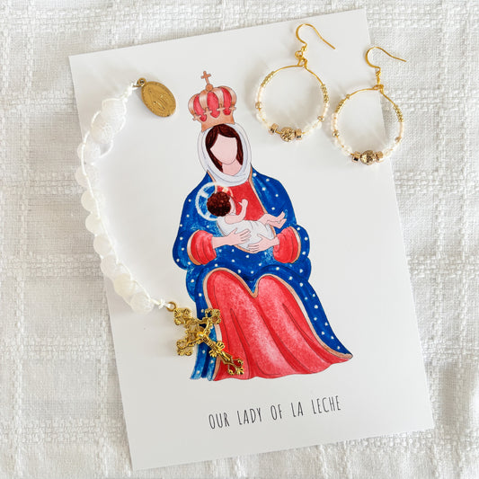 Our Lady of La Leche Gift Set