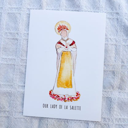 Our Lady of La Salette Earrings