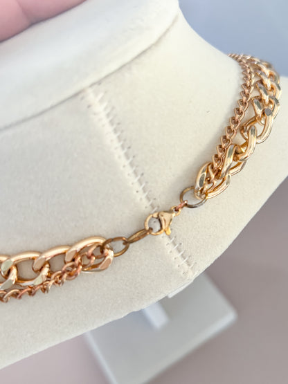 One of a Kind: Vintage Miraculous Medal Layered Necklace