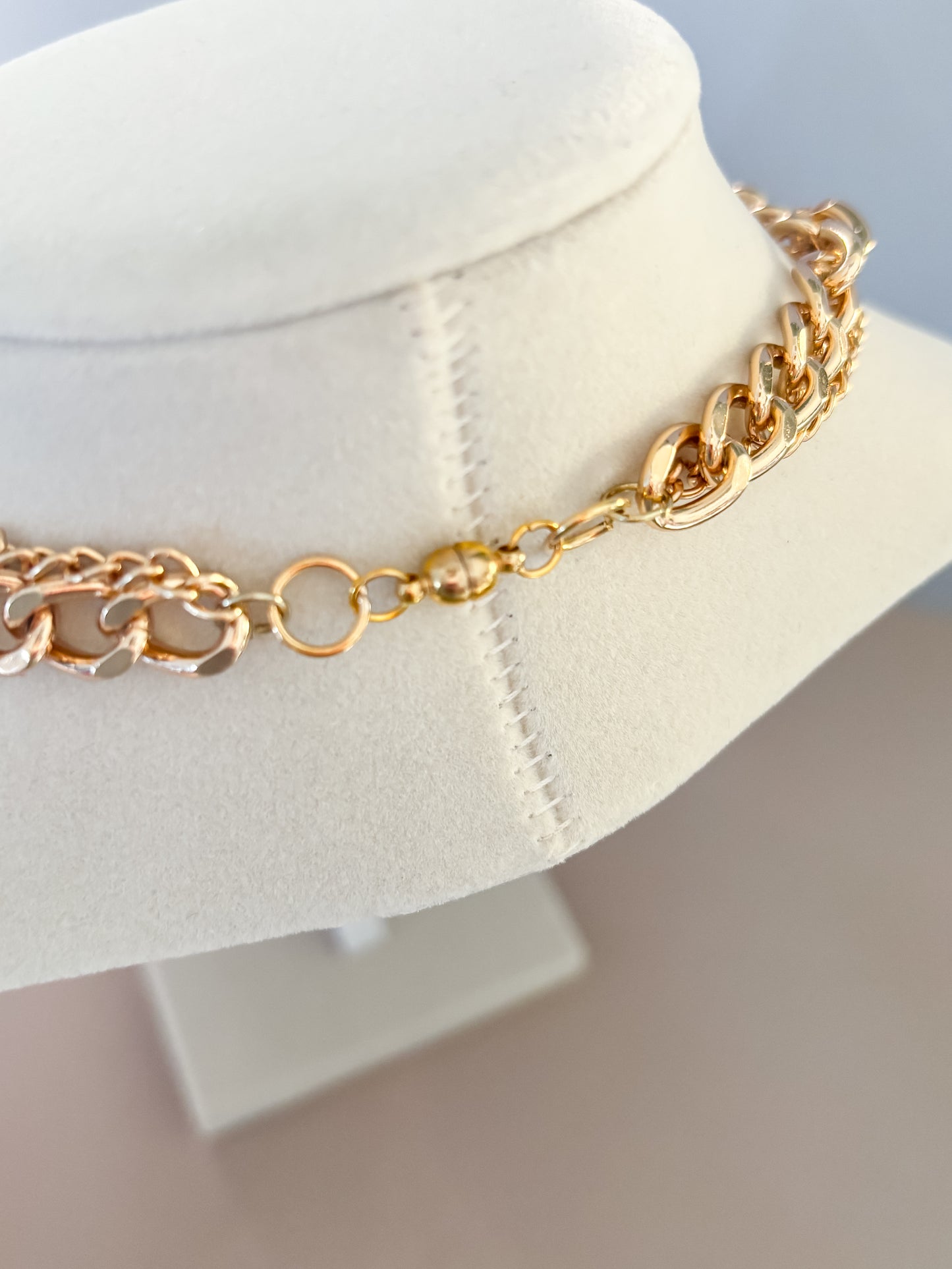 One of a Kind: Filligree Guadalupe Medal Layered Necklace