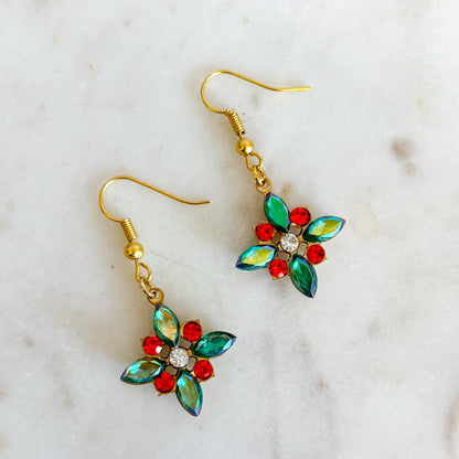Earrings - Holly and Ivy