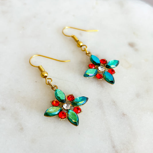 Earrings - Holly and Ivy