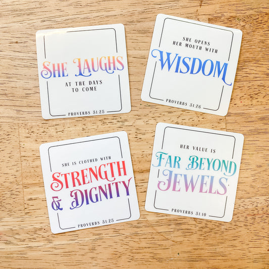 Sticker Set - Proverbs 31