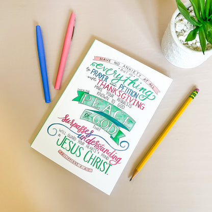 Journal - Philippians Have No Anxiety