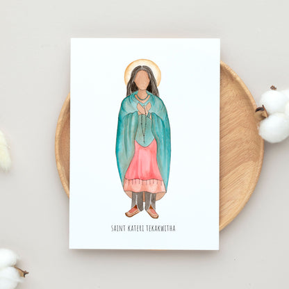 Art Print - Saint Kateri of Tekakwitha