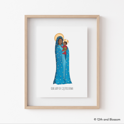 Art Print - Our Lady of Częstochowa