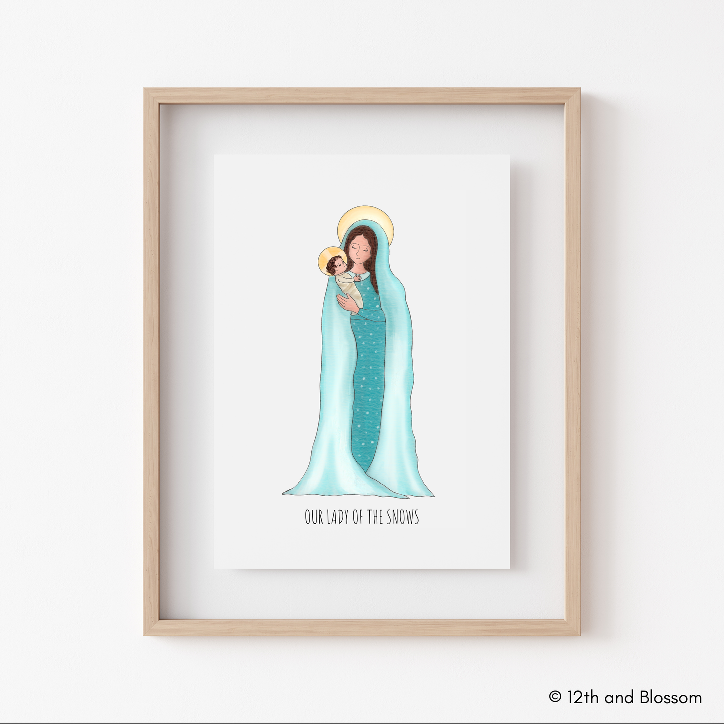 Art Print - Our Lady of the Snows