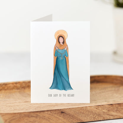Our Lady of the Rosary Notecards - Set of 10