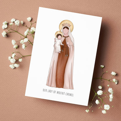 Art Print - Our Lady of Mount Carmel