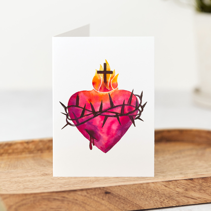 Sacred Heart Blank Notecards Set of 10