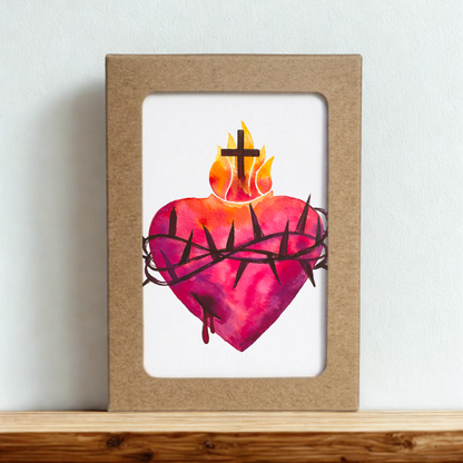 Sacred Heart Blank Notecards Set of 10