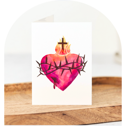 Sacred Heart Blank Notecards Set of 10