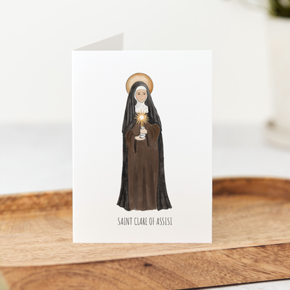 Saint Clare Blank Notecards Set of 10